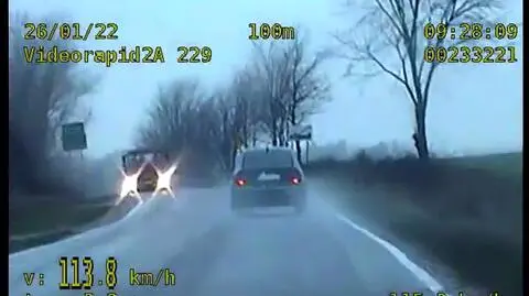 Trzech piratów drogowych, trzy wysokie mandaty jednego dnia. Nagranie grupy Speed