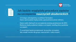 Aktualnie czytasz: Szczepienia nauczycieli. W poniedziałek rusza kolejna tura rejestracji