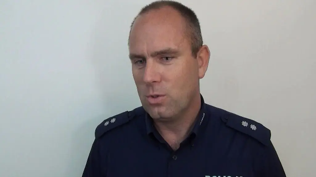 Policja o wypadku