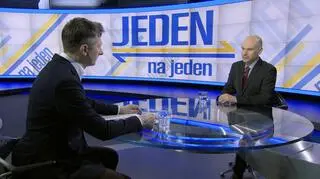 Maciej Berek w "Jeden na jeden" 