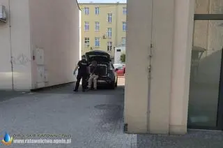 Napastnik został zatrzymany na miejscu