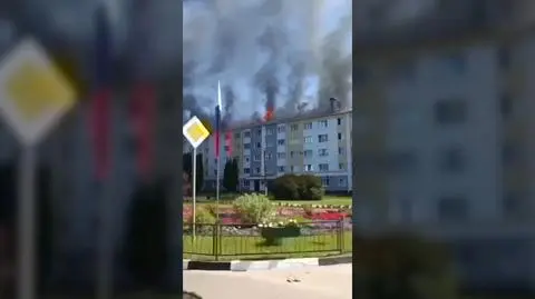 Rosyjskie miasto Szebiekino po ataku dronów 