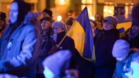 Manifestacje antywojenne w Polsce. "Ukraińcy są braćmi. Dla Białorusinów i dla Polaków"