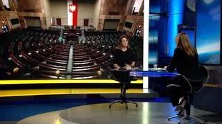 Maja Ostaszewska w "Faktach po Faktach"