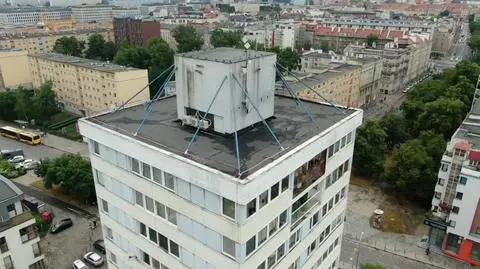 "Trzonolinowiec" - widok z drona