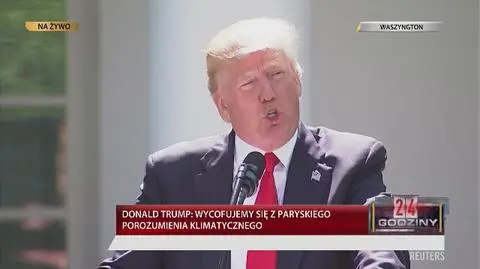 Trump zapowiada nowe porozumienie klimatyczne