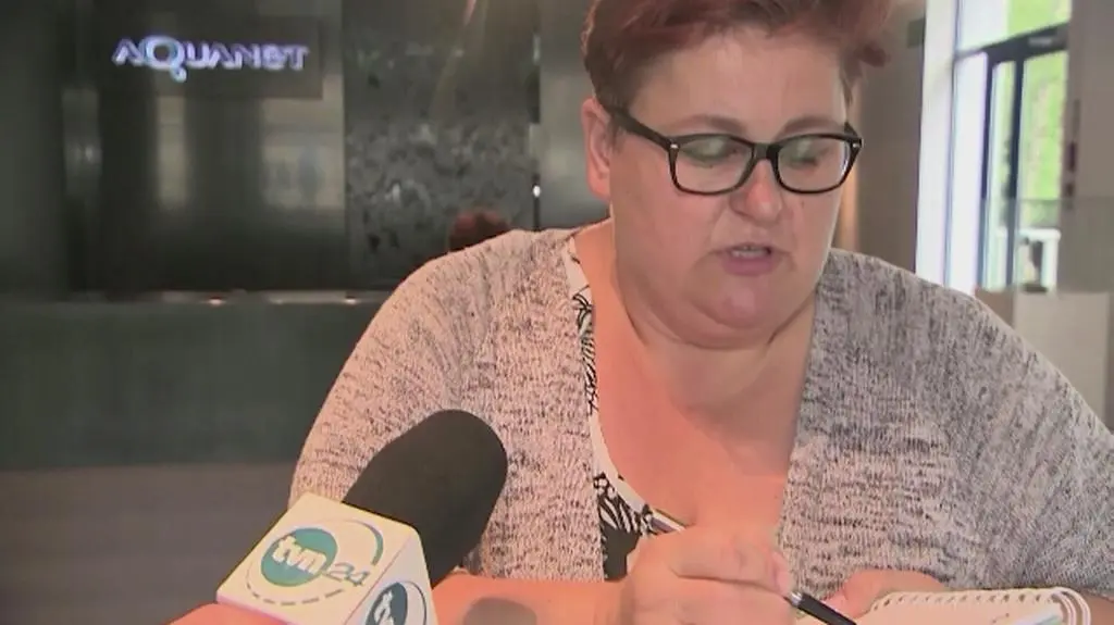 Schemat przyłączeń wodociągowych przy zalanym szpitalu w Poznaniu