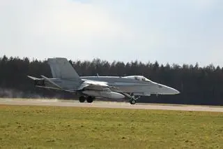 F-18 w Łasku