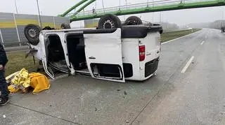 Wypadek na S8