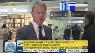 Krzysztof Zaucha o katastrofie samolotu