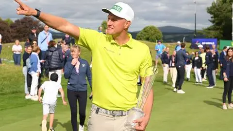 Historyczny moment. Adrian Meronk wygrał turniej golfowy i zgarnął milion dolarów