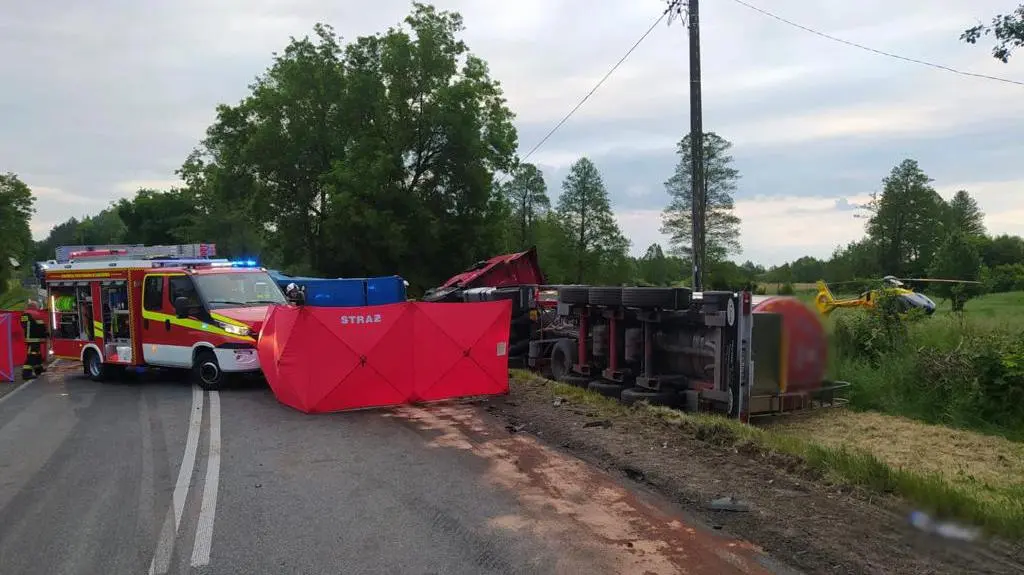 Nie żyje kierowca busa
