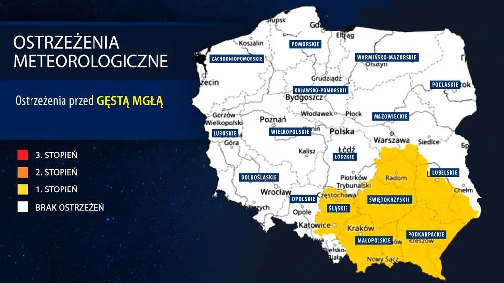 Ostrzeżenia meteorologiczne IMGW
