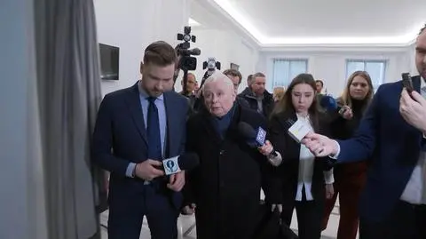 Pytanie o kandydatury Kamińskiego i Wąsika w wyborach do Parlamentu Europejskiego. Kaczyński odpowiada