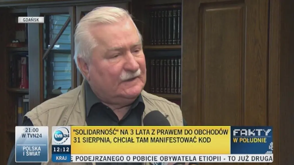 Wałęsa: to nie jest Solidarność którą budowałem