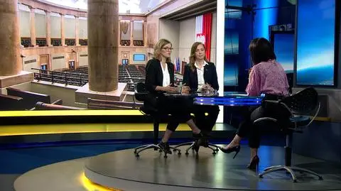 Magdalena Biejat i Hanna Gill-Piątek w "Faktach po Faktach"
