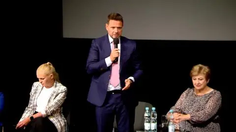 Rafał Trzaskowski w "wyborczej twierdzy PiS"