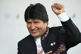 Evo Morales był pierwszym prezydentem Boliwii wywodzącym się z rdzennej ludności 