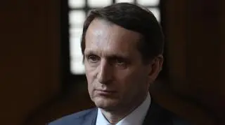 Szef rosyjskiego wywiadu Siergiej Naryszkin