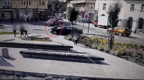 Potrącenie 18-latki na przejściu dla pieszych w Limanowej