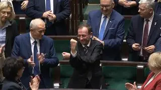 Mariusz Kamiński i "gest Kozakiewicza"