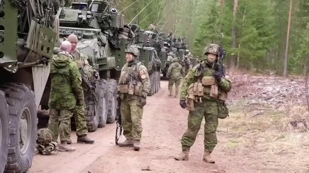 NATO exercise in Latvia