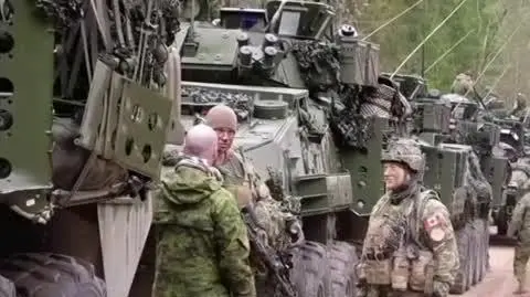 NATO exercise in Latvia