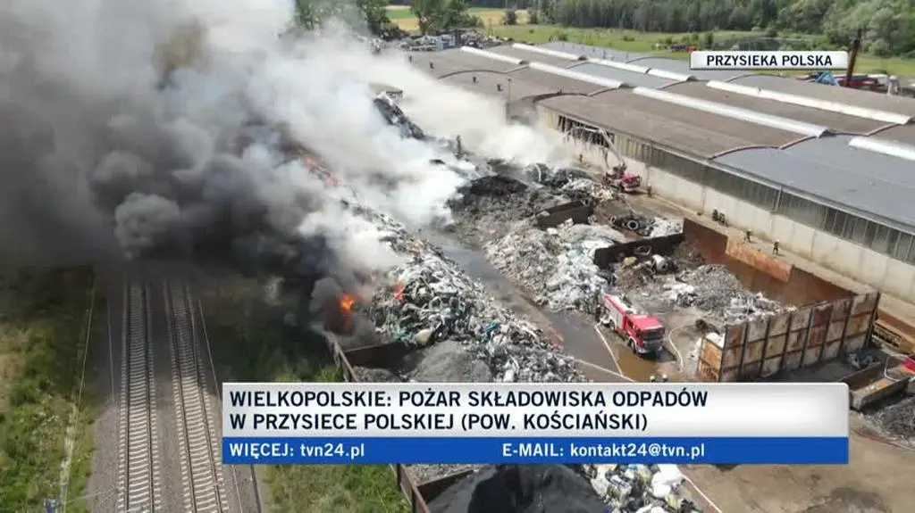 To już kolejny pożar na tym składowisku