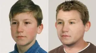 Policja wykonała progresję wiekową Michała Karasia. Jeśli żyje, mężczyzna ma dzisiaj 39 lat