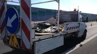 Samochód służb porządkowych