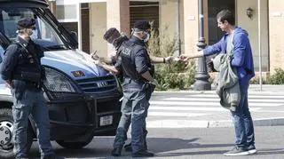 Kontrole policji w czasie pandemii we Włoszech