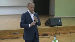 Donald Tusk na Uniwersytecie Zielonogórskim