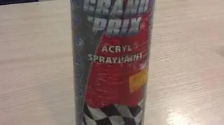 Zatrzymani mieli ze sobą puszkę ze sprayem