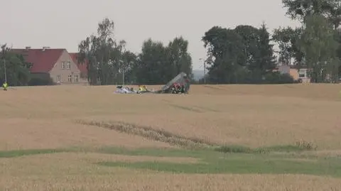 MiG-29 rozbił się pod Pasłękiem. Pilot nie przeżył