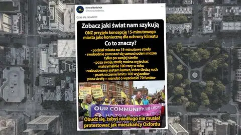 15-minutowe miasta: ograniczenia, kamery i limity wjazdu? Wielopiętrowa manipulacja 