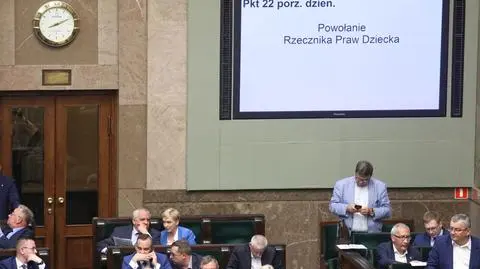 Sejm nie powołał Rzecznika Praw Dziecka. Komentarze polityków