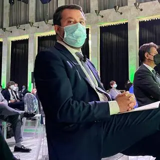 Matteo Salvini to przywódca prawicowej Ligi Północnej
