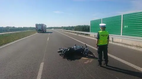 Motocyklista zginął po uderzeniu w lisa
