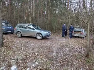 Rejna. Mężczyzna został ukarany mandatem