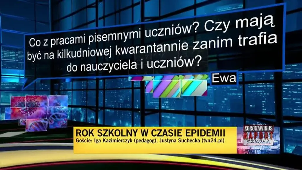 koronawirus raport szkoła 14