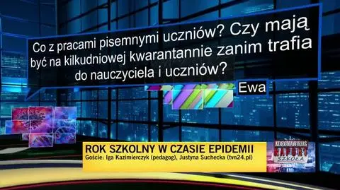koronawirus raport szkoła 14