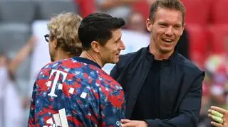 Julian Nagelsmann is delighted with Robert Lewandowski's form