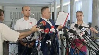 Krzysztof Brejza na konferencji
