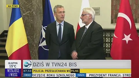 Drugi dzień Stoltenberga w Polsce