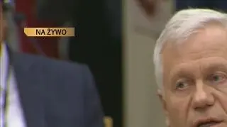 Marek Jurek podczas debaty w europarlamencie