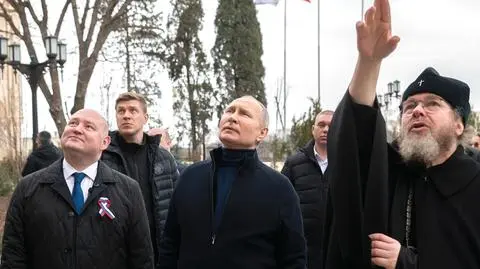 Putin na Krymie. Zdjęcie z marca bieżącego roku  