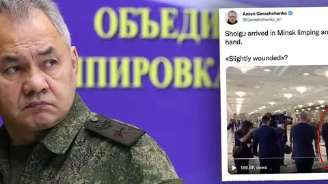 "Dziwny stan" Siergieja Szojgu w Mińsku, wcześniej miał być na "linii frontu" w Ukrainie    