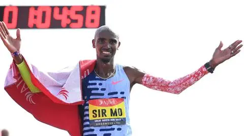 Po 20 latach przeciął linię mety po raz ostatni. Wielki Mo Farah zakończył karierę