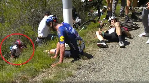 Rafał Majka bez złamań po kraksie w piątkowym etapie Tour de France