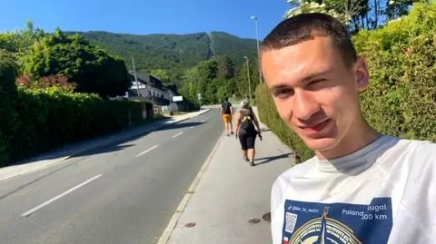 Maciej Pelc jedzie na rowerze do Lizbony, aby wesprzeć chorego brata 